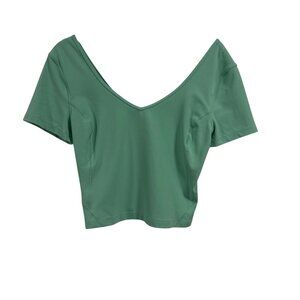Lululemon Alight‎ T-shirt Wild Mint Green Size 6